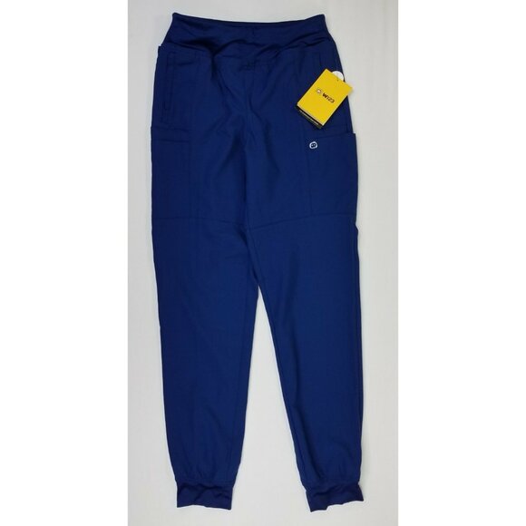 Wonderwink Scrub Pants Unisex W123 SIZE ST Joggers Caribbean Blue NEW B7‎ - Picture 1 of 10